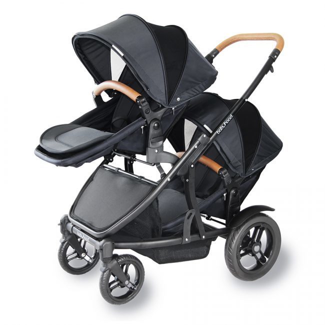 Babyhood cheap double pram