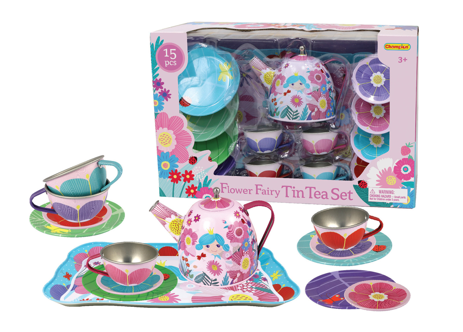Kids Tea Party Set Fairy and Flower