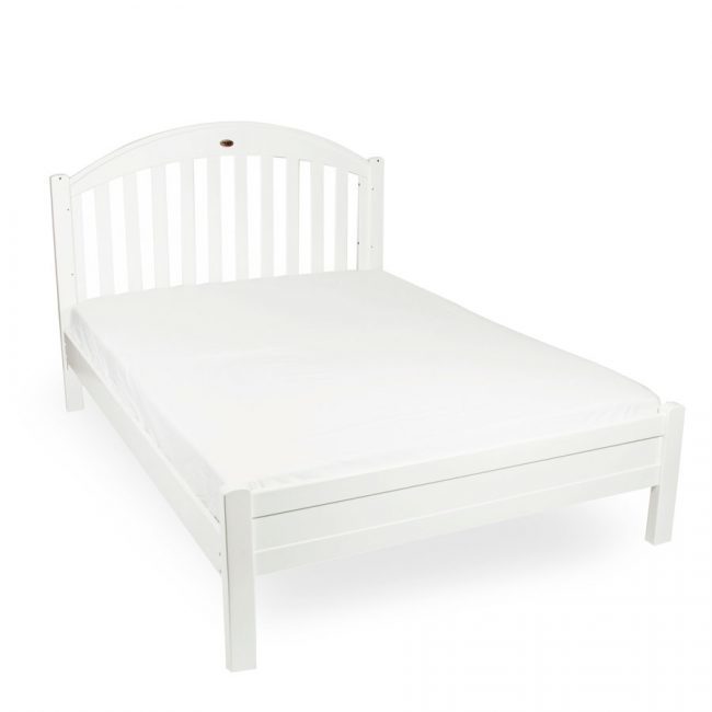 Grow with Me - Classic Cot - White2