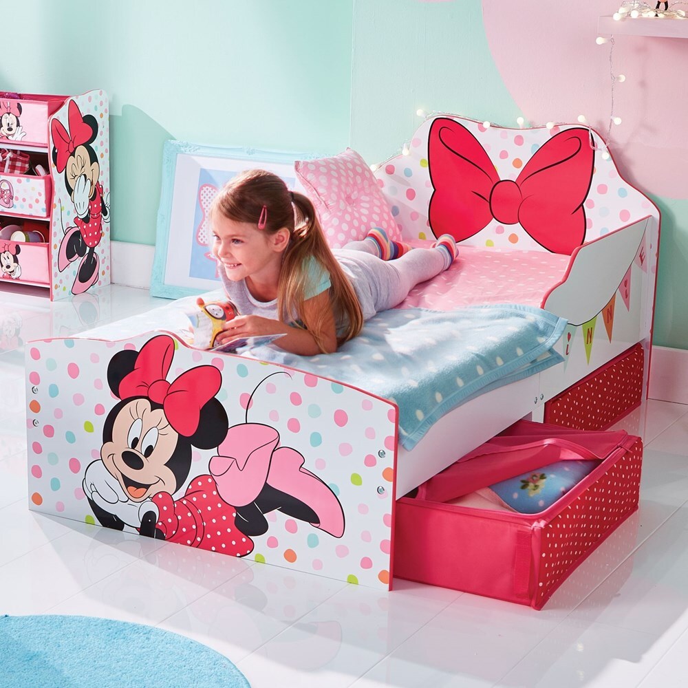 Minnie mouse kids bed deals