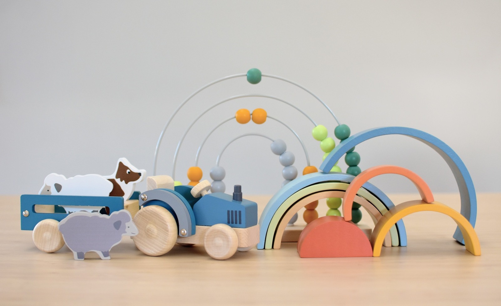 Wooden Farm Play toys for kids