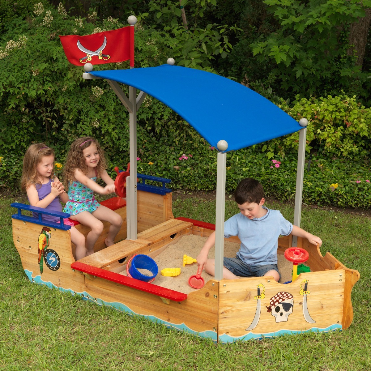 Kids Outdoor Play Set Pirate Ship Set