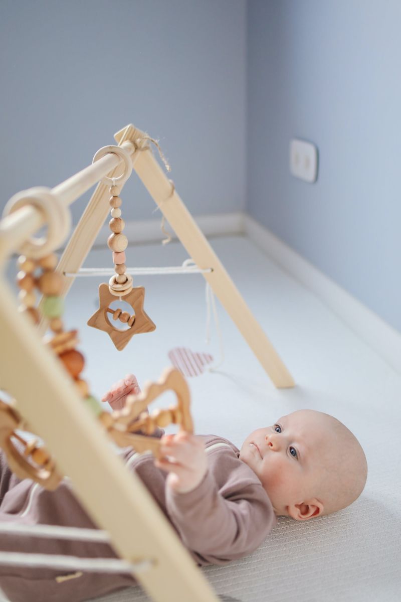 Baby Wooden Gym Set Toys