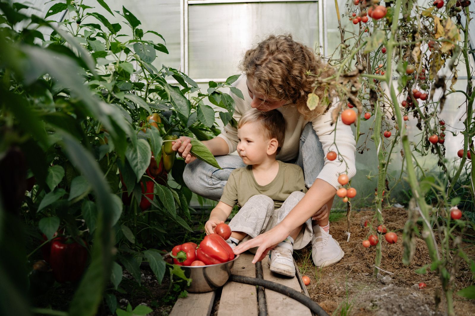 Family Bonding in Garden